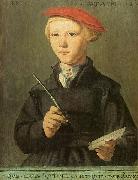 Jan van Scorel Portrait of a young scholar